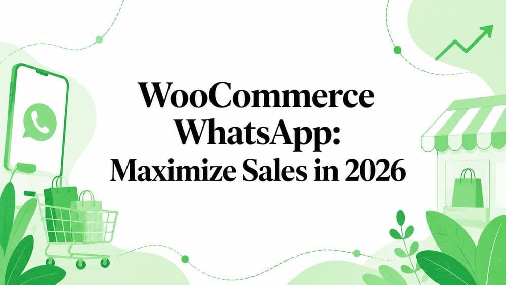WooCommerce WhatsApp: Maximize Sales in 2026