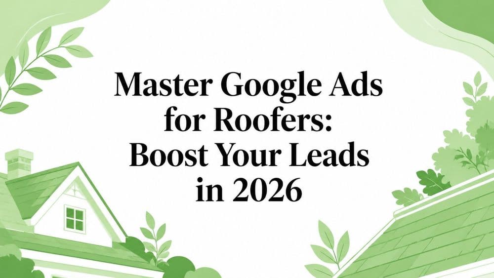 Master Google Ads for Roofers: Boost Your Leads in 2026