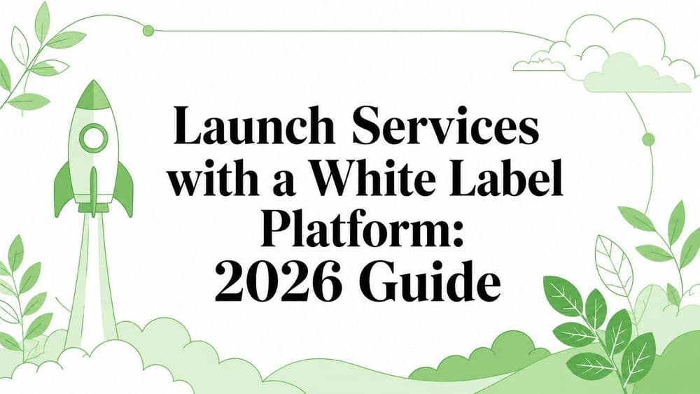 Launch Services with a White Label Platform: 2026 Guide