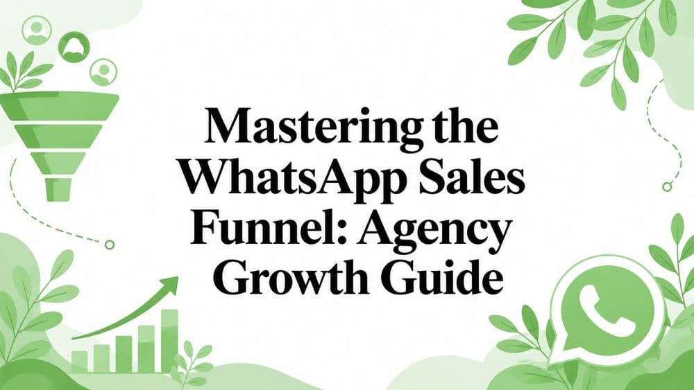 Mastering the WhatsApp Sales Funnel: Agency Growth Guide