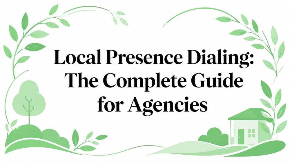 Local Presence Dialing: The Complete Guide for Agencies