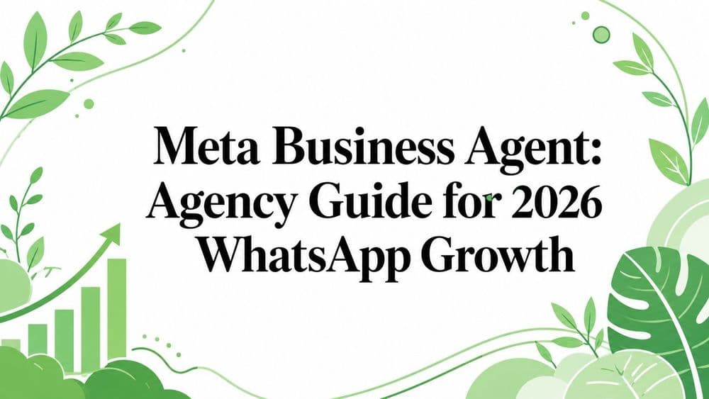 Meta Business Agent: Agency Guide for 2026 WhatsApp Growth