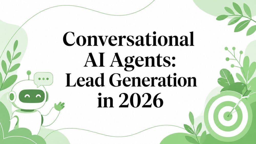 Conversational AI Agents: Lead Generation in 2026